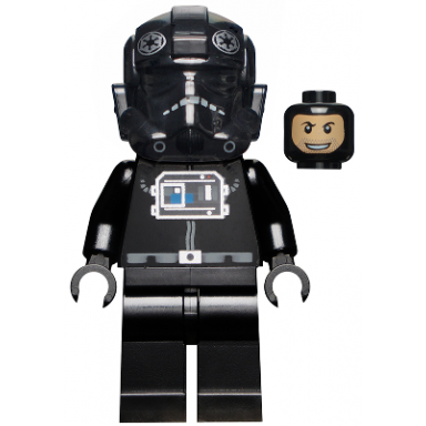 imperial tie fighter pilot - black head balaclava