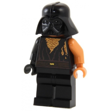 anakin skywalker - battle damaged with darth vader helmet