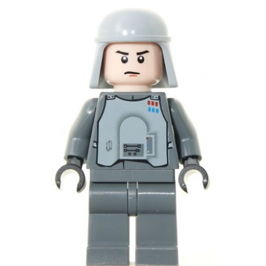 general maximillian veers - light bluish gray helmet and armor
