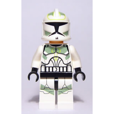 clone trooper horn company phase 1 - sand green and lime markings large eyes