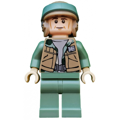 endor rebel commando - dark tan vest
