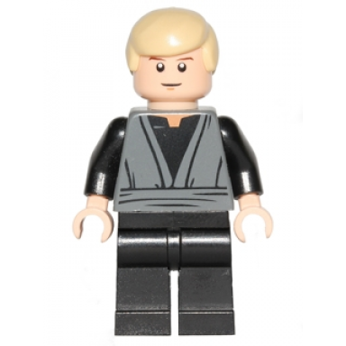 luke skywalker dark bluish gray jedi robe