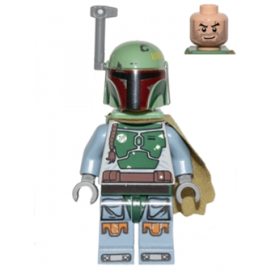 boba fett - head beard stubble