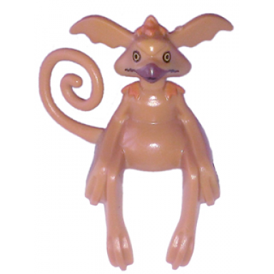 salacious b crumb - bright light orange eyes with black pupils