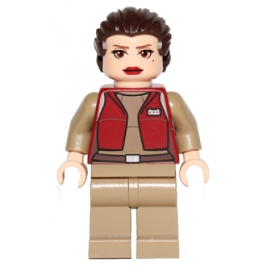 padme amidala - senator large eyes red lips