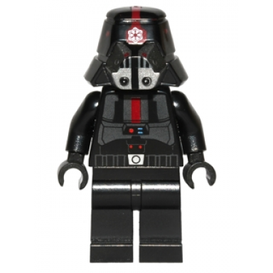 sith trooper - black armor with plain legs