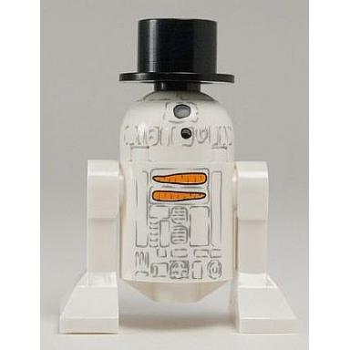 astromech droid r2-d2 snowman