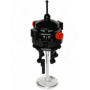 imperial probe droid - trans-clear dish stand lever on top