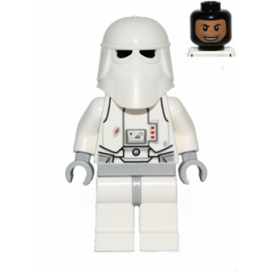 snowtrooper light bluish gray hips light bluish gray hands printed head torso back printing
