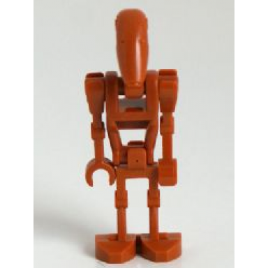 battle droid - dark orange angled arm and straight arm