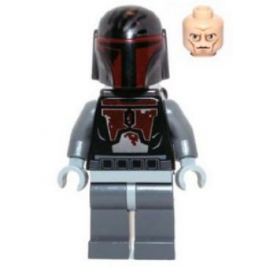 mandalorian super commando head with high brow pattern