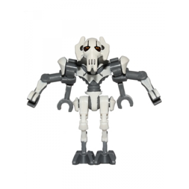 general grievous - bent legs white armor