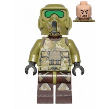 clone scout trooper 41st elite corps phase 2 - kashyyyk camouflage scowl