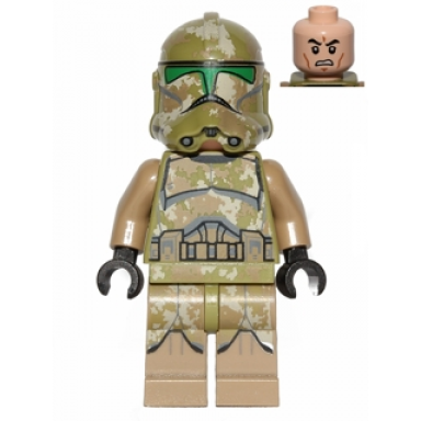clone trooper 41st elite corps phase 2 - kashyyyk camouflage scowl