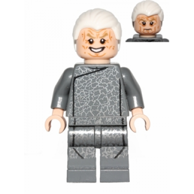 chancellor palpatine - episode 3 dark bluish gray outfit