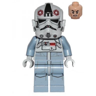 at-at driver - dark red imperial logo grimacing