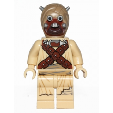 tusken raider - head spikes crossed belts