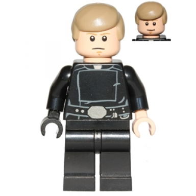 luke skywalker - jedi master dark tan smooth hair