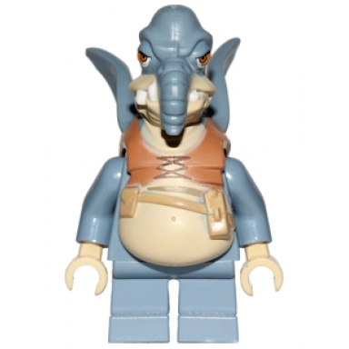watto - printed head tan hands