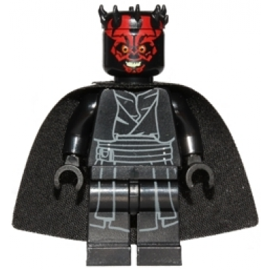 darth maul - horns and cape printed legs