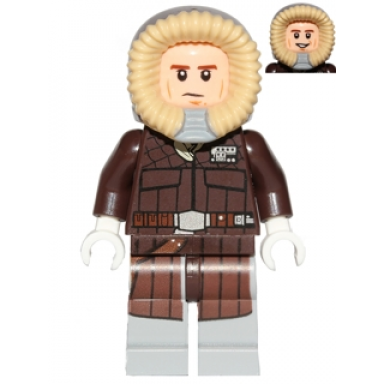 han solo - parka dark brown coat hoth