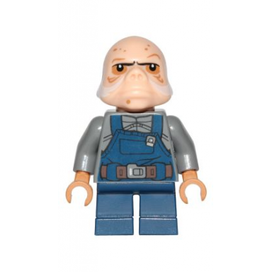 ugnaught dark blue overalls