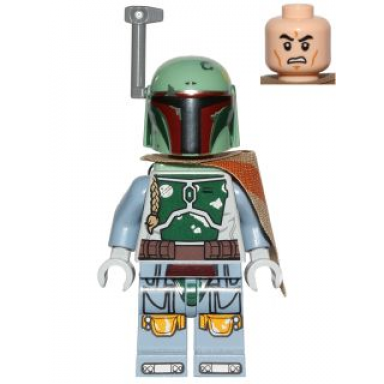 boba fett - pauldron cloth with dark orange stripe pattern