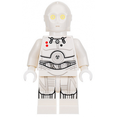 k-3po printed legs