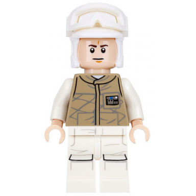 hoth rebel trooper dark tan uniform frown