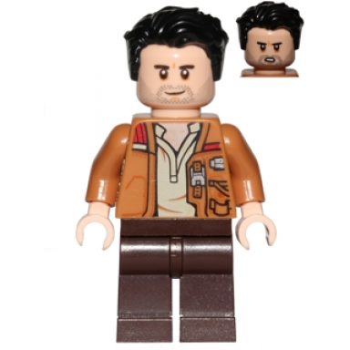 poe dameron medium nougat jacket hair
