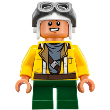 rowan - yellow jacket aviator cap and goggles