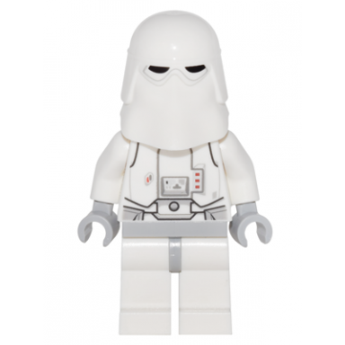 snowtrooper light bluish gray hips light bluish gray hands - backpack attached to neck bracket with plate modified w clip ring