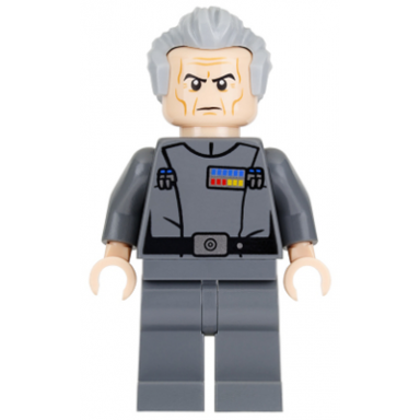 grand moff wilhuff tarkin - swept back hair