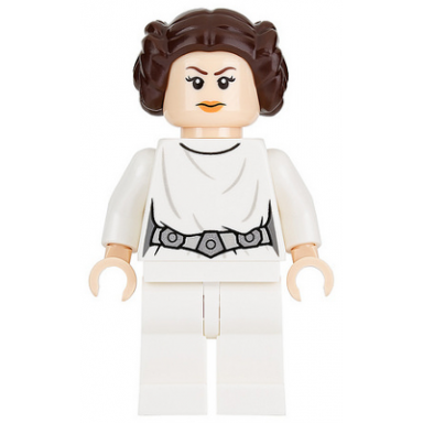 princess leia white dress detailed belt