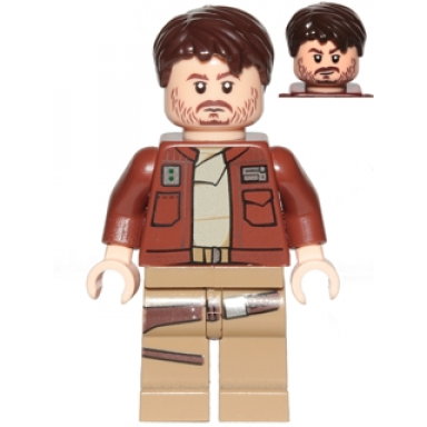 cassian andor reddish brown jacket