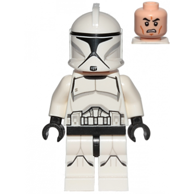 clone trooper phase 1 - printed legs scowl