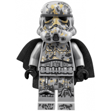 mimban stormtrooper - male light nougat head scowl