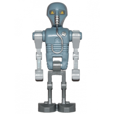 2-1b medical droid dotted badge pattern dark bluish gray legs