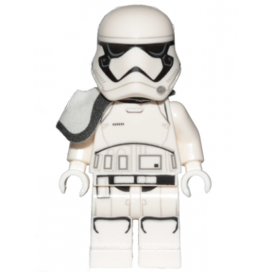 first order stormtrooper squad leader pointed mouth pattern
