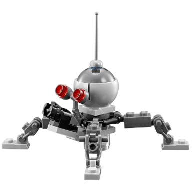 dwarf spider droid - dark bluish gray dome mini blaster shooter
