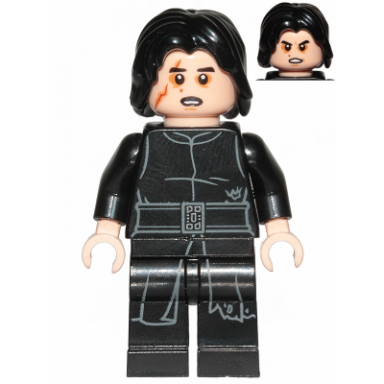 kylo ren tattered robe scar