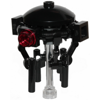 imperial probe droid - black sensors single bar frame octagonal