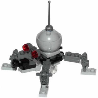 dwarf spider droid - light bluish gray dome mini blaster shooter