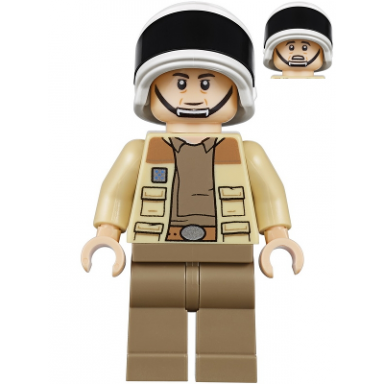 captain antilles - dark tan shirt small rank badge