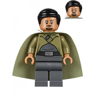 bail organa - olive green cloak