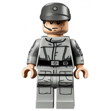 imperial crew - dark bluish gray cap printed arms
