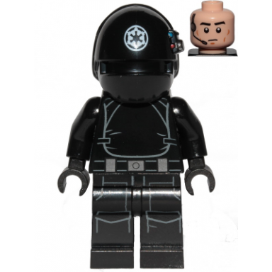 imperial gunner - helmet with white imperial logo light nougat head