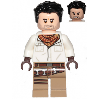 poe dameron white shirt