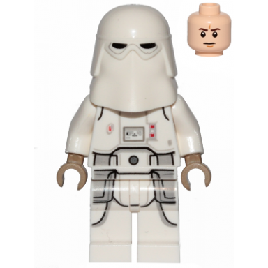 snowtrooper printed legs dark tan hands frown