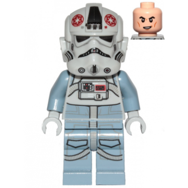 at-at driver - dark red imperial logo cheek lines smile